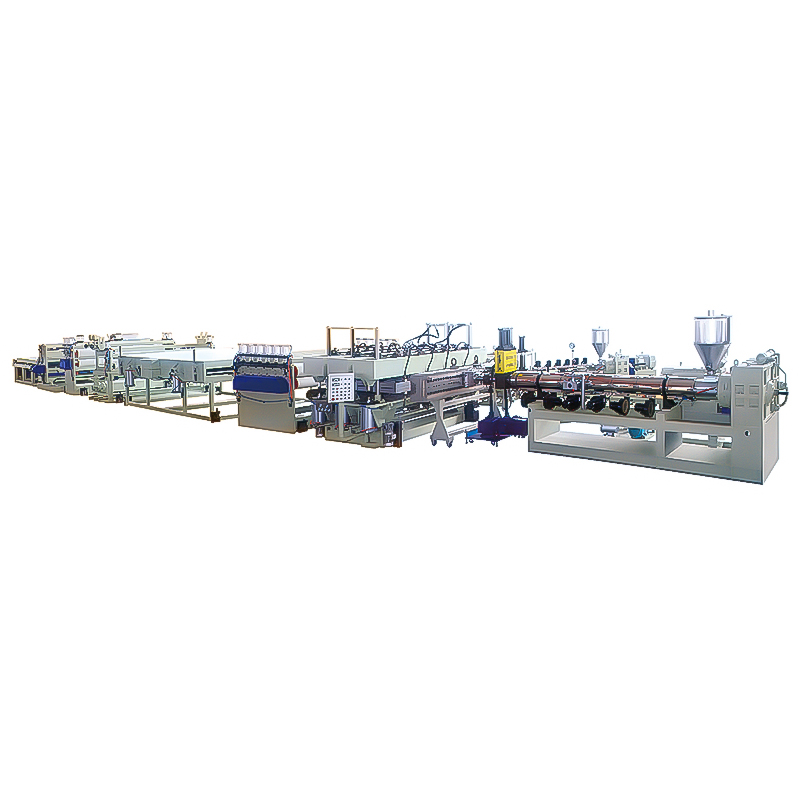 PC, PP, PE Hollow Lattice Sheet Production Line