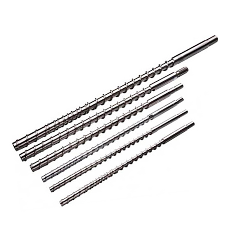 Injection machine screw