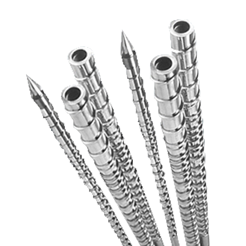 Injection machine screw