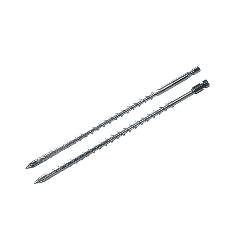 Mixing type injection molding screw