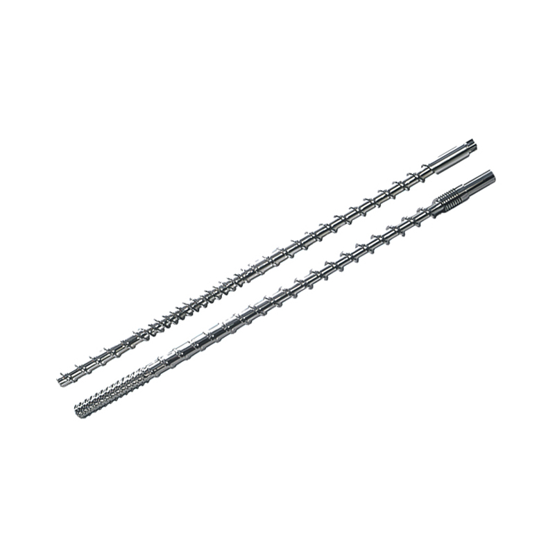 Mixing type extruder screw 